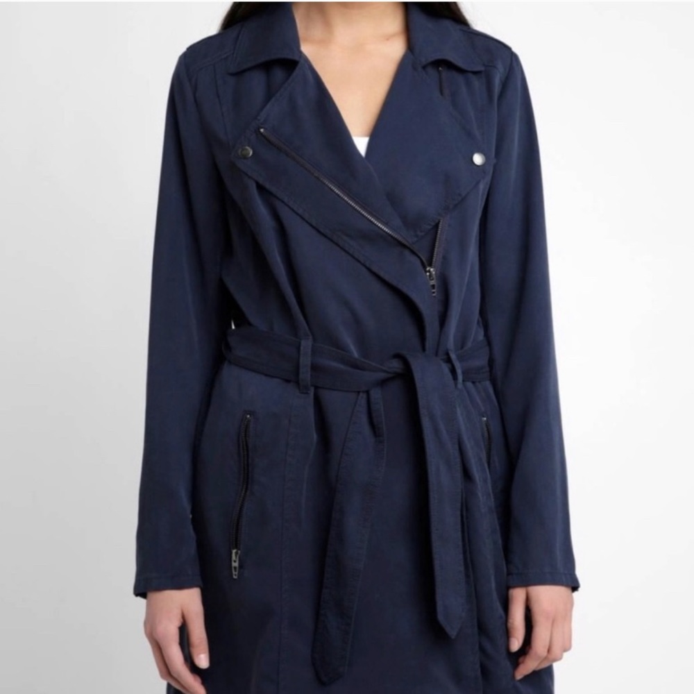 Blank NYC Lightweight Short Trench Coat NWT